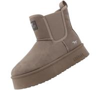MUSTANG Bottines Chelsea pour femme, taupe, 41 EU