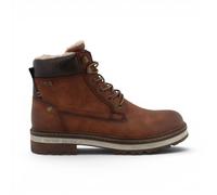 Mustang Bottines Cheville Marron Marron Cuir Synthétique Faux Fourrure Hiver