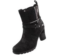 MUSTANG Bottines Femme 15M0162008, Pointure:38 EU, La Couleur:Noir