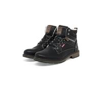 MUSTANG Bottines Homme 4157-603, Pointure:44 EU, La Couleur:Noir