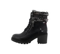 MUSTANG Bottines à lacets 'Leila' noir, Taille 38