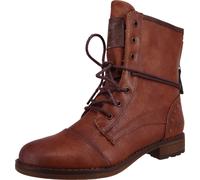 Mustang Bottines pour femmes Bateau rivets, laçage autour de la tige, décontracté 1265-508, Taille:39 EU, Couleur:Marron