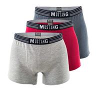 MUSTANG Boxers Pour Hommes, Pack De 3 - Shorts Retro, Pantalons, Vrai Denim