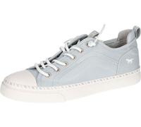 Mustang Chaussure à lacets pour femme Chaussure en tissu avec semelle en caoutchouc antidérapante légère 1376-308, Taille:39 EU, Couleur:Bleu