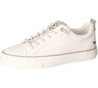 Mustang Chaussures à lacets pour femmes antidérapantes durables faciles à entretenir confortables 1272-311, Taille:40 EU, Couleur:Blanc