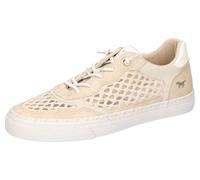Mustang Chaussures Basses à Lacets pour Femme 1376-310, Ecru, 41 EU