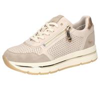 Mustang Chaussures Basses à Lacets pour Femme 1498-302, Taupe, 40 EU