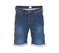 MUSTANG Chicago Short en Jean pour Homme Coupe Droite - Bleu - 32W