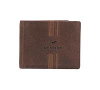 MUSTANG Cuir Porte-Monnaie Asti Wallet Dark Brown Brun