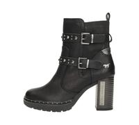 Mustang - Enkellaarsjes Hak - Femme - Chaussures - Noir - Taille: 36 EU
