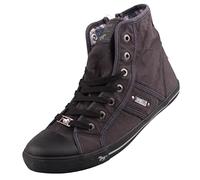 Mustang Femme 1099-502-259 Baskets Hautes, Gris (Graphit 259), 41 EU