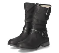 Mustang Femme 1139-624 Botte mi-Mollet, Noir, 42 EU