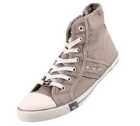 Mustang Femme 1267-308-21 Sneakers Basses, Argenté (Silber 21), 41 EU