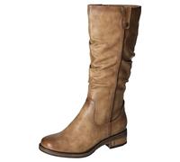 Mustang Femme 1293-617 Botte Haute Jusqu'au Genou, Taupe, 37 EU