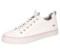 MUSTANG Femme 1376-308 Chaussures Basses à Lacets, Blanc, 38 EU