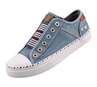 MUSTANG Femme 1376-401-807 Sneaker, Himmelblau, 41 EU