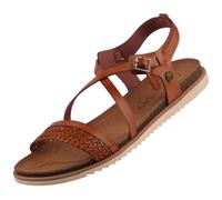 Mustang Femme 1392-802 Sandale, Cognac, 39 EU
