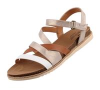 Mustang Femme 1392-807 Sandale Plate, Champagne, 40 EU