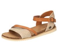 MUSTANG Femme 1392-808 Sandale, Beige, 39 EU