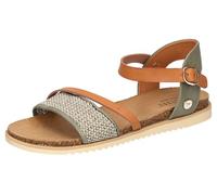 MUSTANG Femme 1392-808 Sandale, Vert Pastel, 40 EU