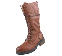MUSTANG Femme 1397-604 Bottes à Lacets, Cognac, 39 EU