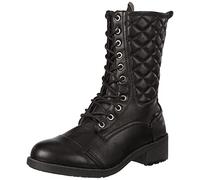 MUSTANG Femme 1402-508 Bottines à Lacets, Noir, 38 EU
