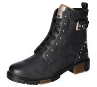 MUSTANG Femme 1443-505 Bottines à Lacets, Bleu Marine, 37 EU