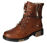 MUSTANG Femme 1443-602 Bottines à Lacets, Marron, 36 EU
