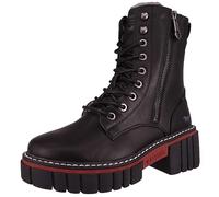 MUSTANG Femme 1447-504 Schnuer-Booty Bottines à Lacets, Noir, 40 EU