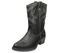 Mustang Femme 1478-503 Westernbooty, Noir, 40 EU