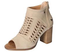 MUSTANG Femme 1492-803 Sandale à Talon, Beige, 39 EU