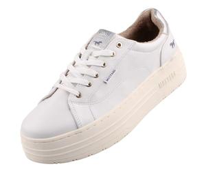 MUSTANG Femme 1497302/1 Basket, Blanc, 40 EU