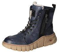 MUSTANG Femme 1499-602 Bottines à Lacets, Bleu, 37 EU