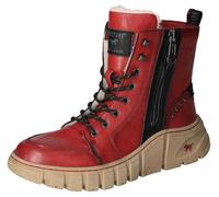 MUSTANG Femme 1499-602 Bottines à Lacets, Rouge, 42 EU