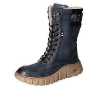 MUSTANG Femme 1499-605 Bottes à Lacets, Bleu, 36 EU