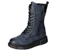 MUSTANG Femme 1502-503 Bottines à Lacets, Bleu foncé, 38 EU