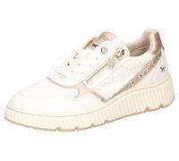 MUSTANG Femme 1514-301 Chaussures Basses à Lacets, Blanc, 38 EU