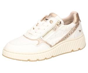MUSTANG Femme 1514-301 Chaussures Basses à Lacets, Blanc, 38 EU