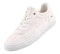 MUSTANG Femme 1516-301 Chaussures Basses à Lacets, Blanc, 37 EU