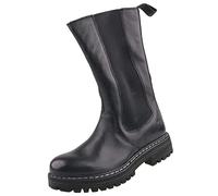 Mustang Femme 2895-503 Botte mi-Mollet, Noir, 38 EU