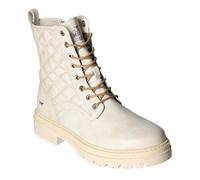 Mustang Femme Bottines Schnürboot Plateforme Matelassé Motif à Losanges 1398-516