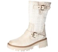 Mustang Femme Bottines Wadenhoch Avec Ajutage Tricoté Et Boucles Décoratives