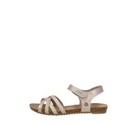 Mustang, Femme, Chaussures, Jaune, Taille: 39 EU Sandalen Plat
