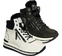 Mustang Femmes Bottines à lacets Plateforme 1364-503, Taille:40 EU, Couleur:Noir