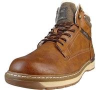 Mustang Herren Stiefelette Schnürboot Doublure chaude tige rembourrée 4141-610, Taille:46 EU, Couleur:Marron