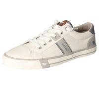 MUSTANG Baskets basses greige / gris foncé / blanc naturel, Taille 42