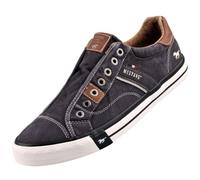 Mustang Homme 4072-403-9 Baskets Enfiler, Noir (Schwarz 9), 43 EU