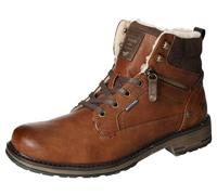 MUSTANG Bottines à lacets cognac / brun foncé, Taille 45