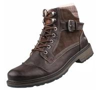 Mustang Homme 4157-605 Bottine, Dunkelbraun, 44 EU