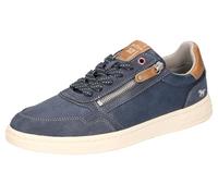 MUSTANG Homme 4204-304 Chaussures Basses à Lacets, Bleu foncé, 44 EU